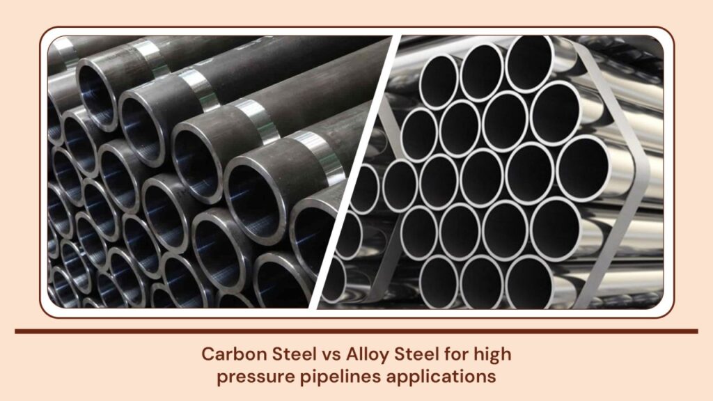 Carbon Steel vs Alloy Steel Pipe: Properties, Standards & Selection Guide