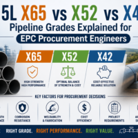 API 5L X65 vs X52 vs X42 : Pipeline Grades Explained for EPC Procurement Engineers