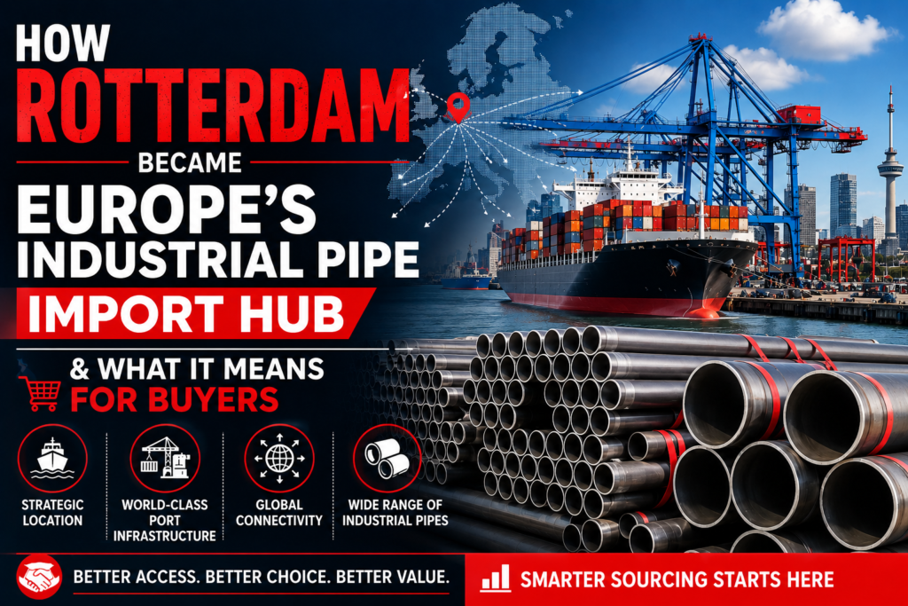 How Rotterdam Became Europe's Industrial Pipe Import Hub & What It Means for Buyers