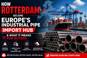 How Rotterdam Became Europe’s Industrial Pipe Import Hub & What It Means for Buyers