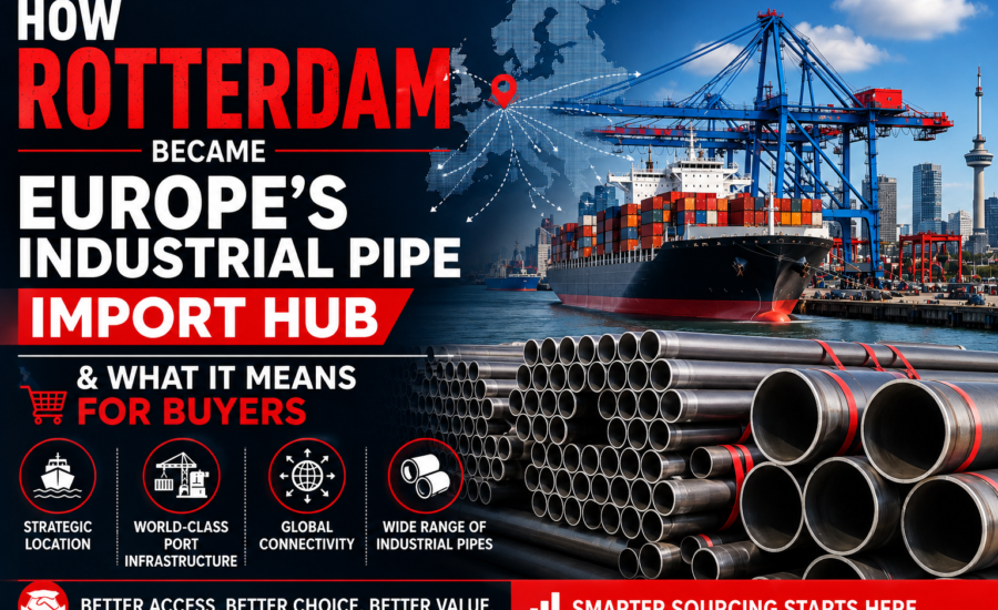 How Rotterdam Became Europe's Industrial Pipe Import Hub & What It Means for Buyers