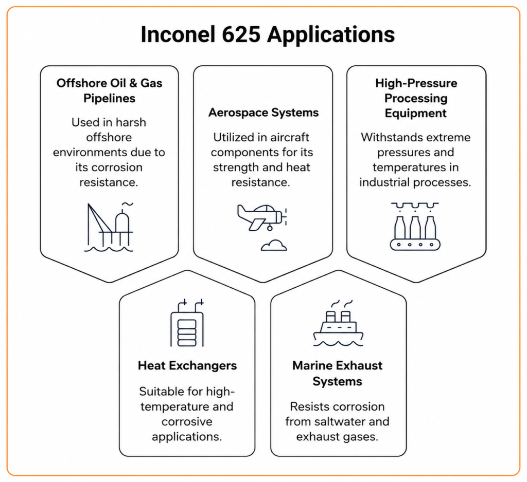 Inconel 625 applications