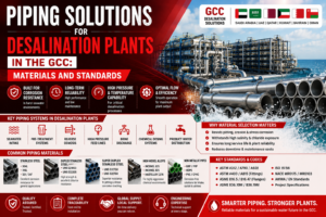 Piping Solutions for Desalination Plants in the GCC: Materials and Standards
