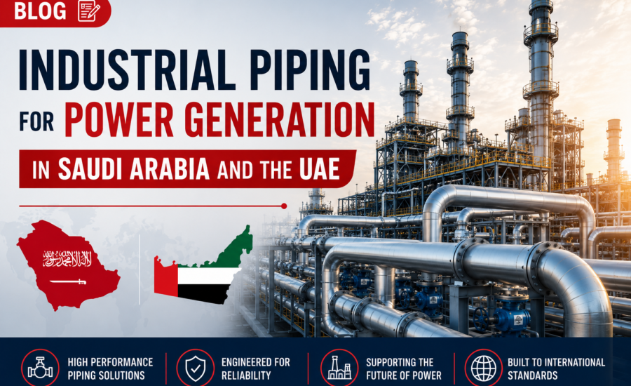 Industrial Piping for Power Generation in Saudi Arabia and the UAE
