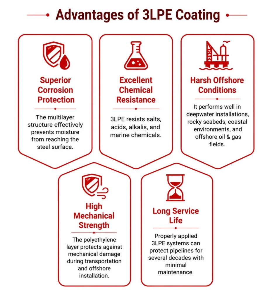 Advantages of 3LPE Coating
