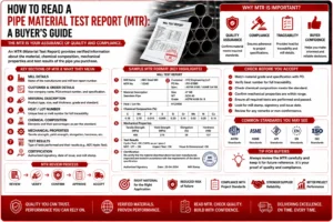 How to Read a Pipe Material Test Report (MTR): A Buyer’s Guide