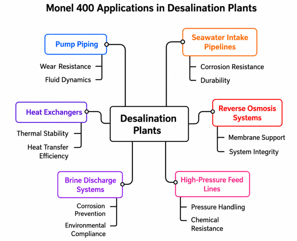 Monel 400 application