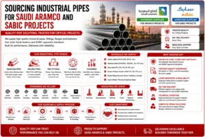 Sourcing Industrial Pipes for Saudi ARAMCO and SABIC Projects