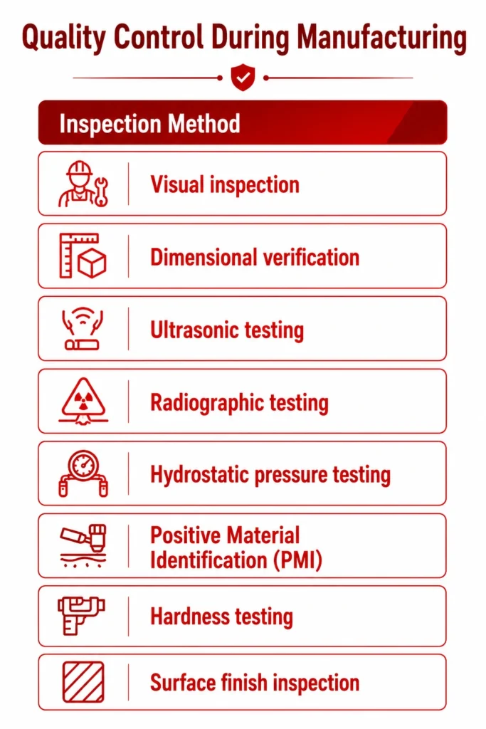 Quality Control During Manufacturing