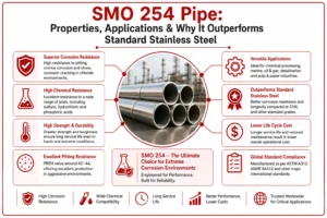 SMO 254 Pipe: Properties, Applications & Why It Outperforms Standard Stainless Steel