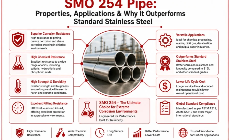 SMO 254 Pipe: Properties, Applications & Why It Outperforms Standard Stainless Steel