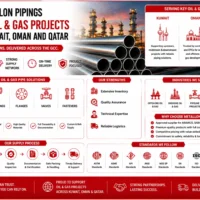 How Metallon Pipings Serves Oil & Gas Projects Across Kuwait, Oman and Qatar