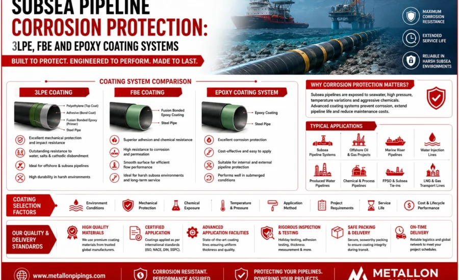 Subsea Pipeline Corrosion Protection: 3LPE, FBE and Epoxy Coating Systems