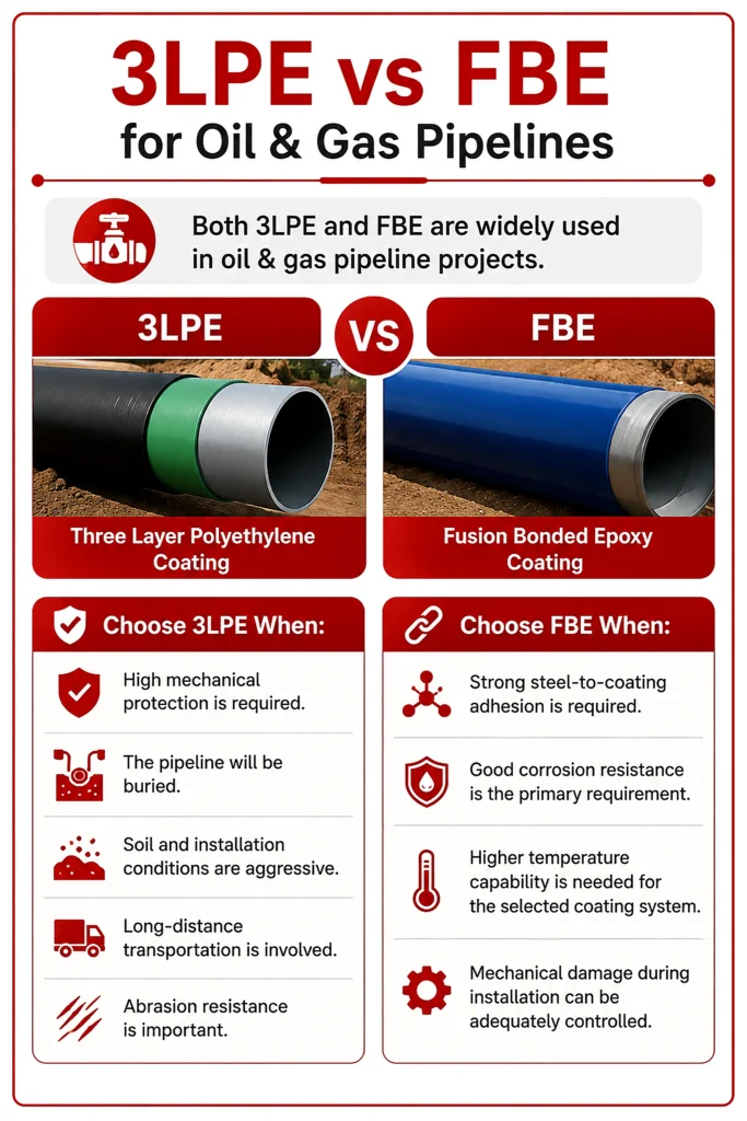 3LPE vs FBE for Oil & Gas Pipelines